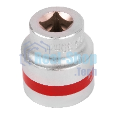 Головка Matrix торцевая 30мм 6-гранная crv под квадрат 1/2'' хромированная