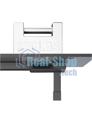 Подстолье Cactus CS-EDLF-BK каркас черный