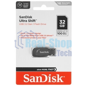 Флешка USB SanDisk Ultra Shift 32Gb, USB 3.0