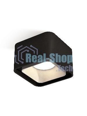 Светильник Ambrella Light XS7833003 SBK/SSL черный песок/серебро песок MR16 GU5.3 (C7833, N7703)