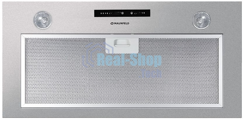 Вытяжка встраиваемая Maunfeld Crosby Light 60 нержавеющая сталь, 60 см, 850 куб. м/ч, 48 дБ