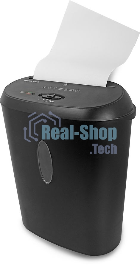 Шредер ГЕЛЕОС УМ24-4, DIN P-4 (4 ур-нь секр.), фрагмент 3,9х38мм, 17 лист (70г/м2), CD/пл.карты/скрепки/скобы, 24 литра