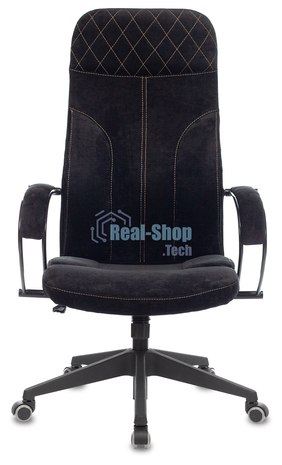 Кресло руководителя Бюрократ CH-608 Fabric черный Light-20 крестовина пластик