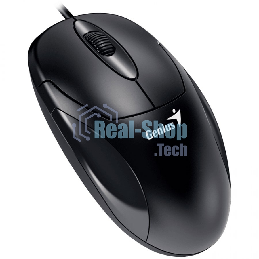 Мышь проводная Genius XScroll V3 черный, 1000 dpi, USB, кнопки - 3