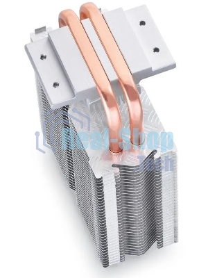 Кулер для процессора DEEPCOOL ICE EDGE MINI FS V2.0 синий, 80 мм, алюминий/медь, 2200 об/мин, 24.7 дБ, 3 pin, 100 Вт, 112 мм