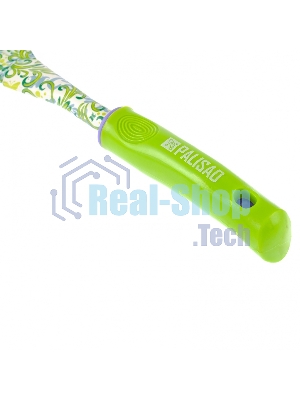 Грабли веерные 9-зубые Palisad, 130х415 мм, стальные, пластиковая рукоятка