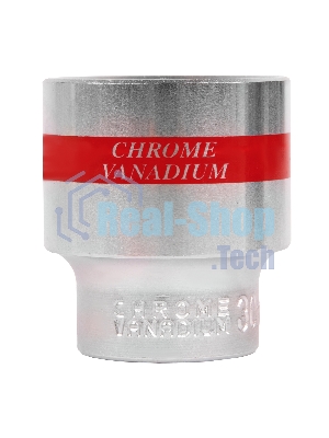 Головка Matrix торцевая 30мм 6-гранная crv под квадрат 1/2'' хромированная