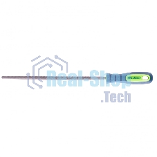 Напильник Сибртех, 250 мм круглый, двухкомпонентная рукоятка, №2