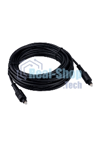 Кабель оптический Cablexpert CC-OPT-7.5M-N, Toslink 2xODT M/M, 7.5м, черный, пакет