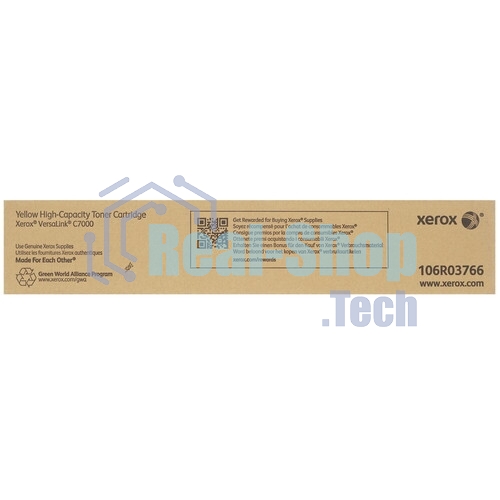 Картридж лазерный Xerox 106R03766 желтый для Xerox VersaLink C7000 (10100 стр)(Channels)