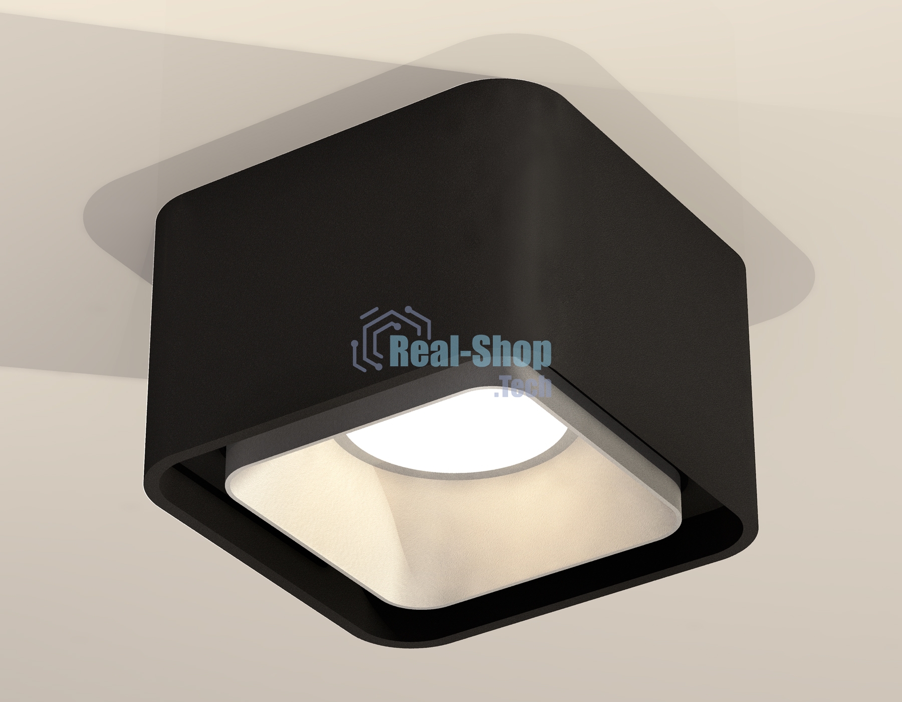 Светильник Ambrella Light XS7833003 SBK/SSL черный песок/серебро песок MR16 GU5.3 (C7833, N7703)