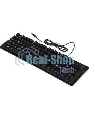 Клавиатура проводная Defender Arx GK-196L RU, USB, черный