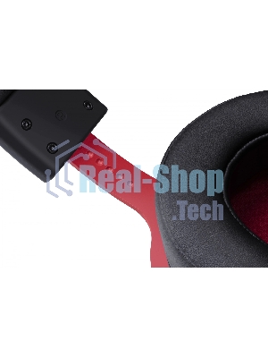 Гарнитура игровая Defender Vapor черный, 7.1, RGb, провод 2.2 м