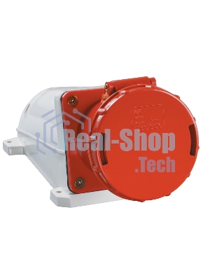 Розетка IEK PSR12-063-4 134 стационарная 3Р + РЕ 63А 380В IP54 IEK