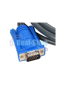 Кабель ATEN KVM Cable 2L-5303U Кабель для KVM: USB(Am)+DB15(m)+2*Audio (PC) -на- SPHD15(m)+2*Audio (KVM), 3м