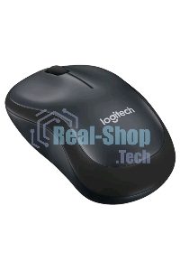 Мышь беспроводная Logitech M220 SILENT черный/серый, 1000 dpi, радиоканал, USB, кнопки - 3