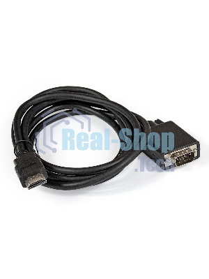 Кабель-переходник HDMI-VGA ExeGate EX-CC-HDMIM-VGAM-1.8 (19M/15M, 1,8м)