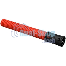 Труба гофрированная двустенная ПНД d40 мм с муфтой SN20 красн. (уп. 50 м) IEK CTG12-040-K04-050-R