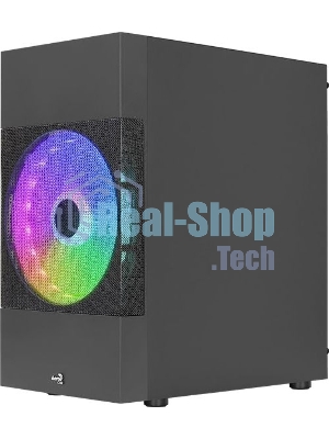Компьютерный корпус Aerocool/Formula Atomic Lite-G-BK-v2 черный без БП mATX 1x120мм 2xUSB2.0 1xUSB3.0 audio