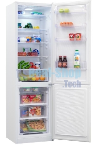 Холодильник Nordfrost NRB 164NF W белый двухкамерный 238/105 л морозилка снизу, капельная система