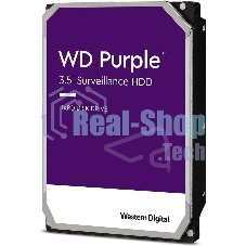 Жесткий диск Western Digital 4Tb 5400rpm Purple SATA III, 256Mb, 3.5