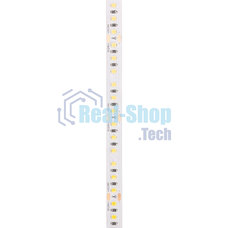 Лента светодиодная Rexant 24В, SMD2835, 9,6Вт/м, 120 LED/м, 4000K, 10мм, 5м, IP20