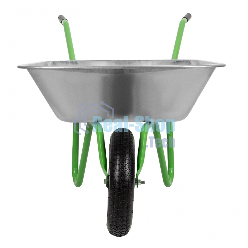 Тачка садовая Сибртех одноколесная облегченная, объем 65 л