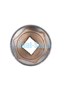 Головка Matrix торцевая 30мм 6-гранная crv под квадрат 1/2'' хромированная