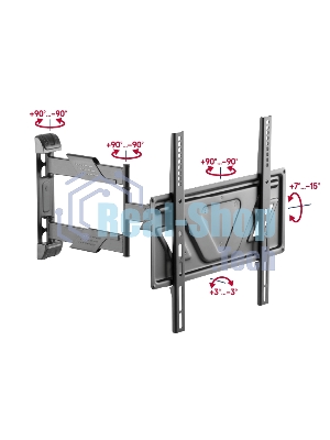 Кронштейн для ТВ наклонно-поворотный Maunfeld MTM-3255FMDS