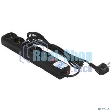 Сетевой фильтр Powercube SPG5-С3 3 м (5 розеток) черный (коробка)