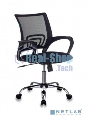 Кресло Бюрократ CH-695N/SL/BLACK черный, сетка, 120 кг, механизм качания