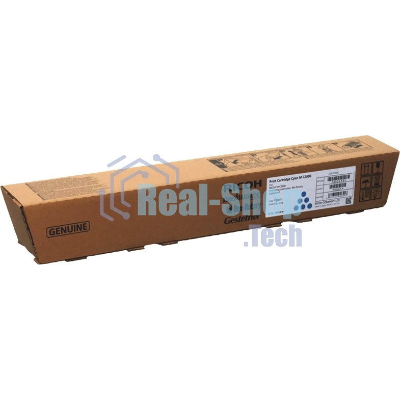 синий тонер стандартный Ricoh 842461 M C2000L (2.5К) Print Cartridge Cyan M C2000L