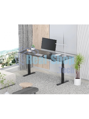 Подстолье Cactus CS-EDLF-BK каркас черный