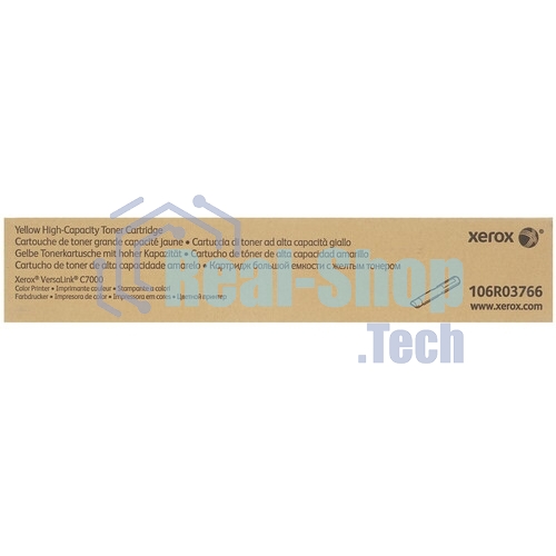 Картридж лазерный Xerox 106R03766 желтый для Xerox VersaLink C7000 (10100 стр)(Channels)