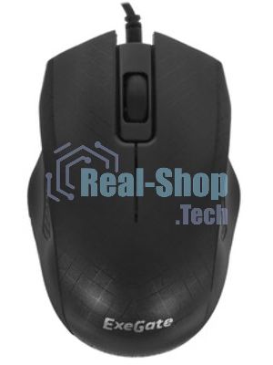 Мышь проводная ExeGate Professional Standard SH-9027 черный, 1000 dpi, USB, кнопки - 3
