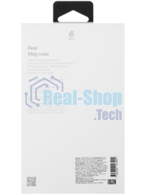 Чехол (клип-кейс) uBear для Apple iPhone 15 Plus Real Mag Case with MagSafe прозрачный (CS254TT67RL-I23M)