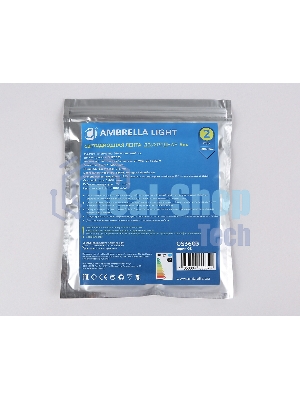 Светодиодная лента Ambrella light GS3603 2835 204Led/ 20W m/ 24V IP20 6500K/ 5000*14*1.2mm (2 конт.)