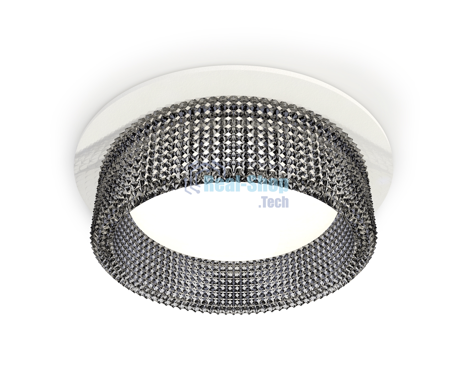 Комплект встраиваемого светильника Ambrella light XC8050031 SWH/BK белый песок/тонированный GX53 (C8050, N8484)
