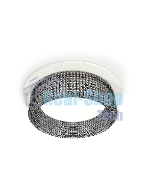 Комплект встраиваемого светильника Ambrella light XC8050031 SWH/BK белый песок/тонированный GX53 (C8050, N8484)
