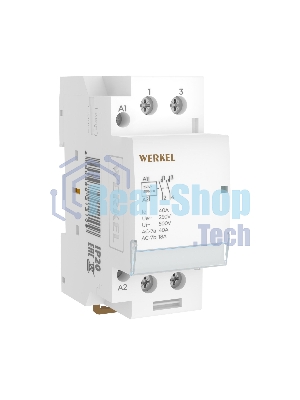 Контактор модульный Werkel 40 A 2NO (2 мод.) W942M40O