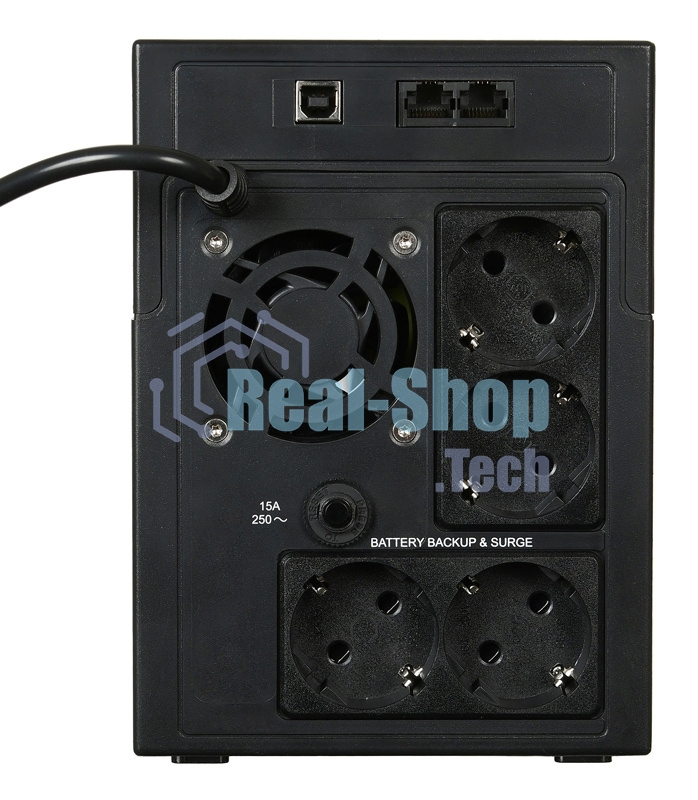 Источник бесперебойного питания Ippon Back Basic 2200 Euro / 2200 ВА / 1320 Вт / 4 x CEE 7 (евророзетка)