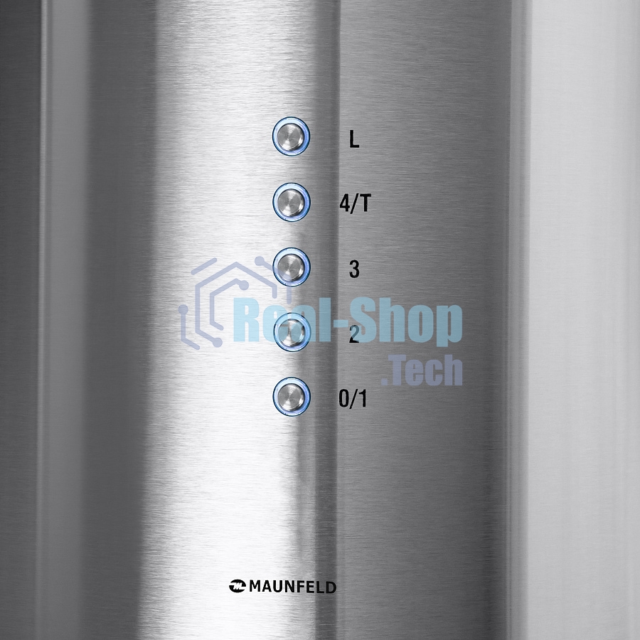 Вытяжка островная Maunfeld Lee Isla 39 нержавеющая сталь, 38 см, 1000 куб. м/ч, 52 дБ