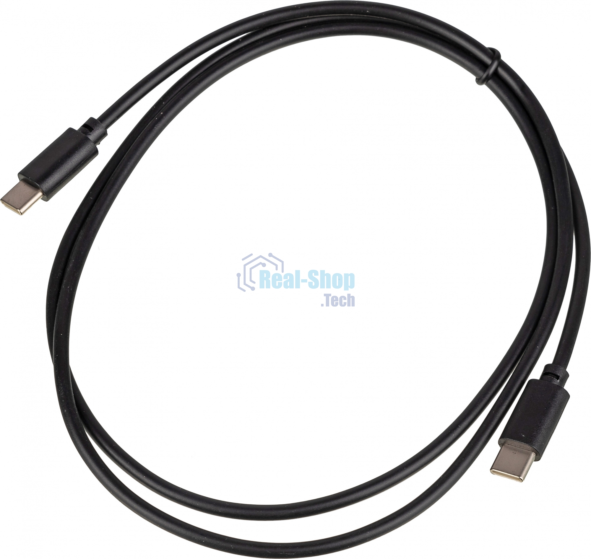 Кабель USB Type-C (m)-USB Type-C (m) 1м черный
