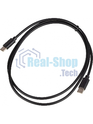 Кабель USB Type-C (m)-USB Type-C (m) 1м черный