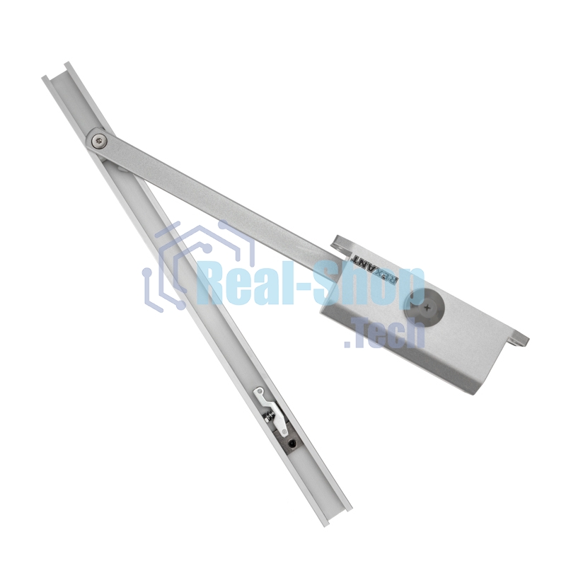 Доводчик дверной Rexant со скользящей тягой для установки на дверь весом до 65 кг