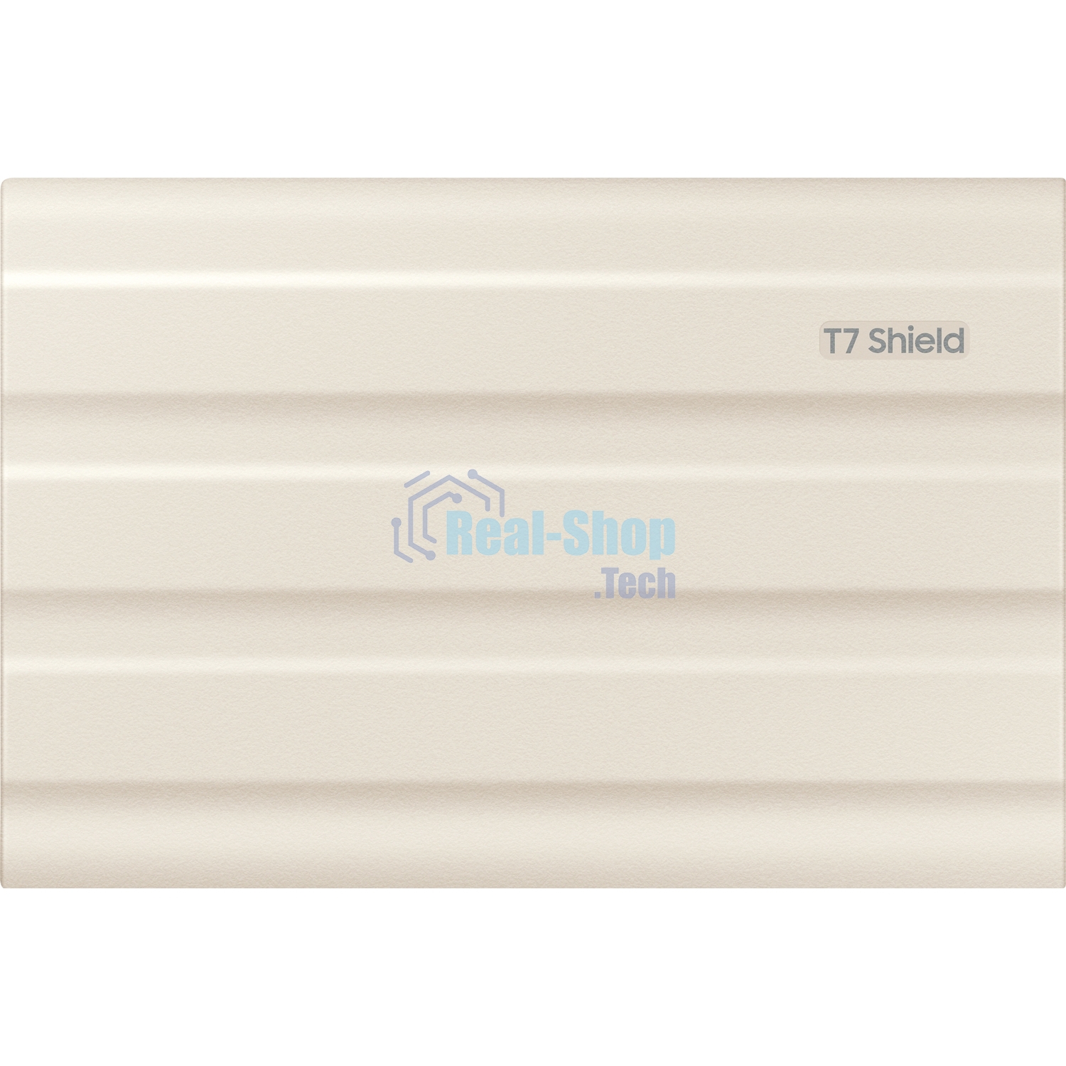 Внешний SSD Samsung T7 Shield, 2TB, USB 3.2 Gen 2 Type-C, R/W 1050/1000, бежевый