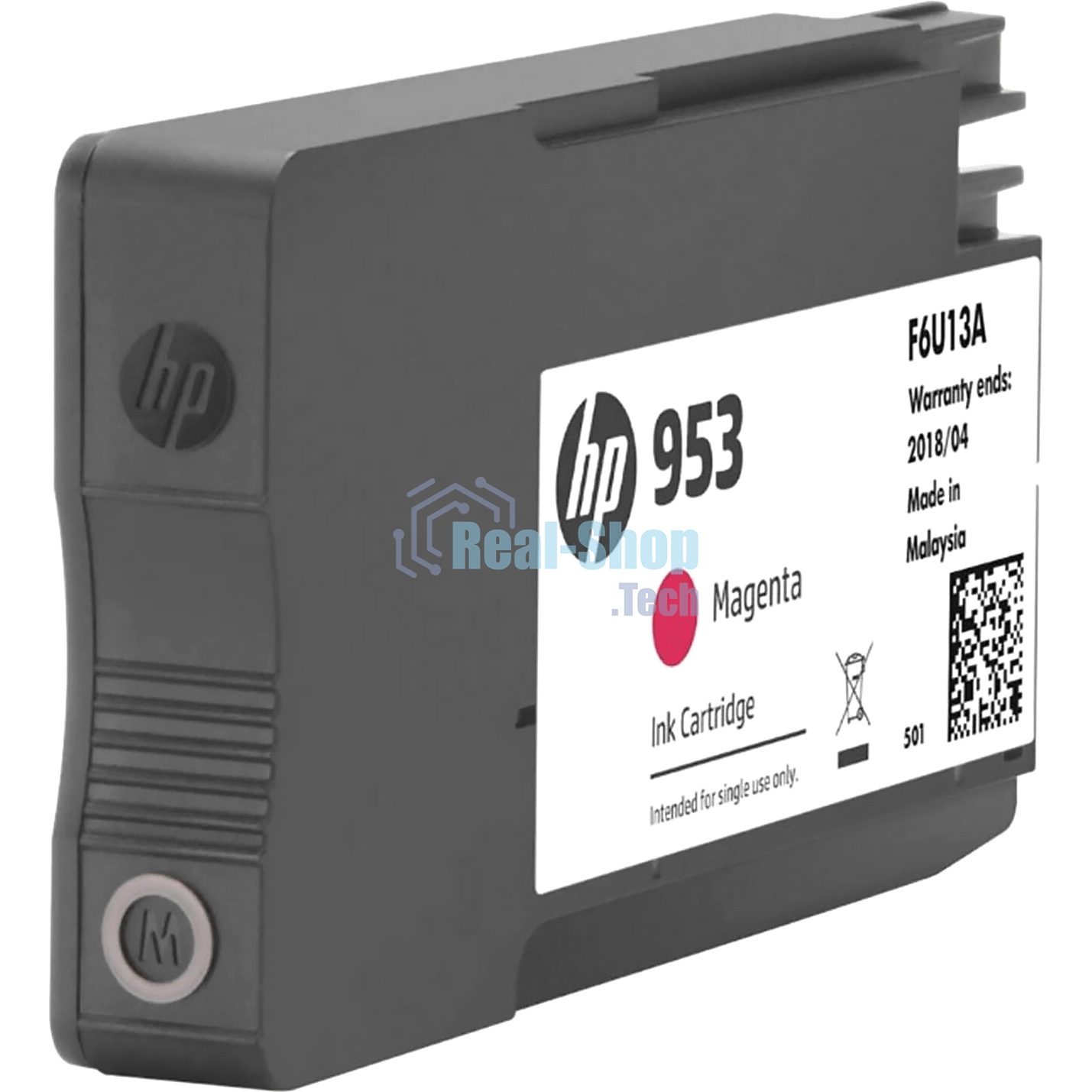 Картридж струйный HP 953 F6U13AE пурпурный для HP OJP 8710/8715/8720/8730/8210/8725 (700 стр.)