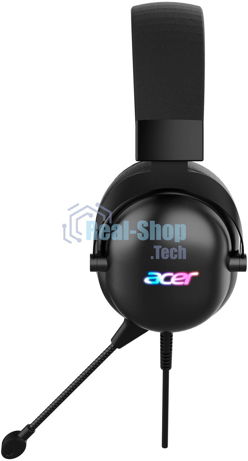 Гарнитура проводная с микрофоном Acer AHW122 черный 2.1м мониторные USB оголовье (ZL.HDSCC.01U)