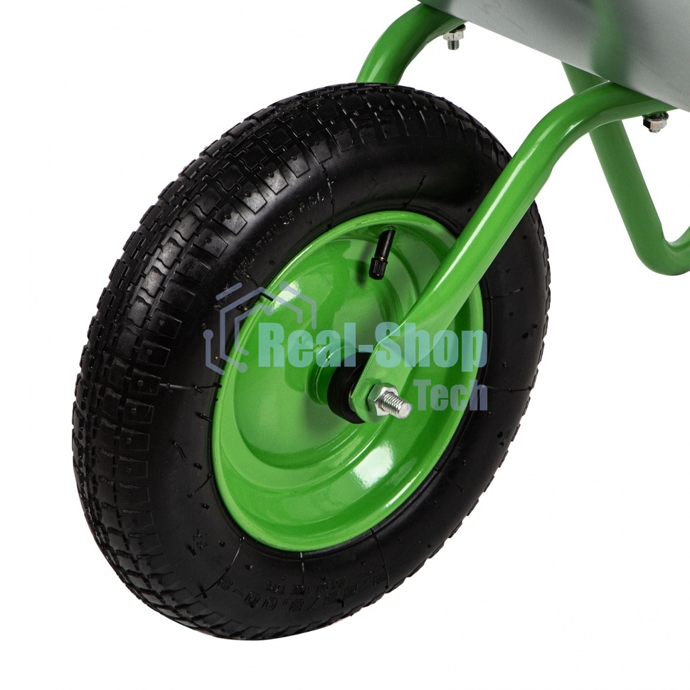 Тачка садовая Сибртех одноколесная облегченная, объем 65 л