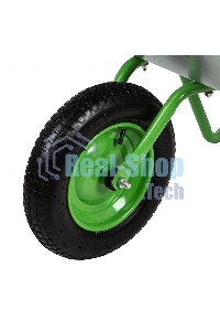 Тачка садовая Сибртех одноколесная облегченная, объем 65 л